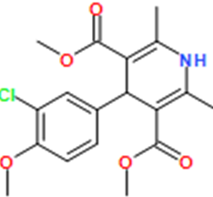 Dimethyl 4-(3-chloro-4-methoxyphenyl)-2,6-dimethyl-1,4-dihydropyridine-3,5-dicarboxylate